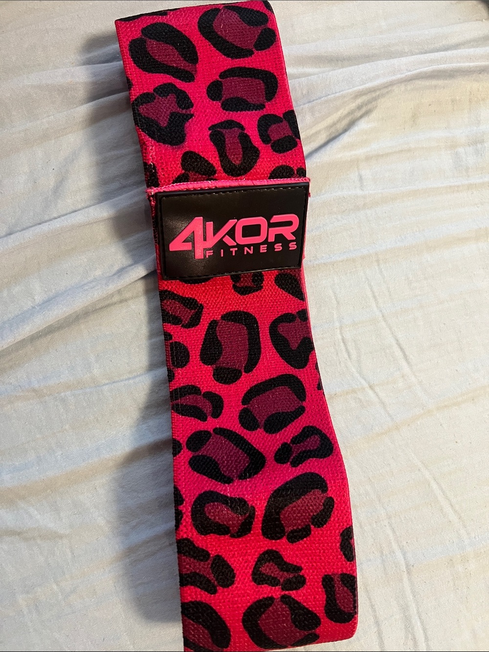 4kor Fitness Pink Leopard Hip Band